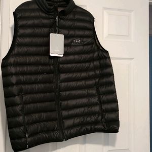 Black winter vest